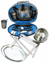 Набор "Пикник на двоих" (сталь), Роза Ветров