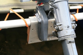 Транец для катамаранов рыбака Дельта 380