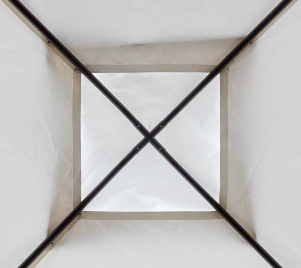 Палатка сварщика 2,5х2,5 м (ПВХ+брезент), каркас 18 мм