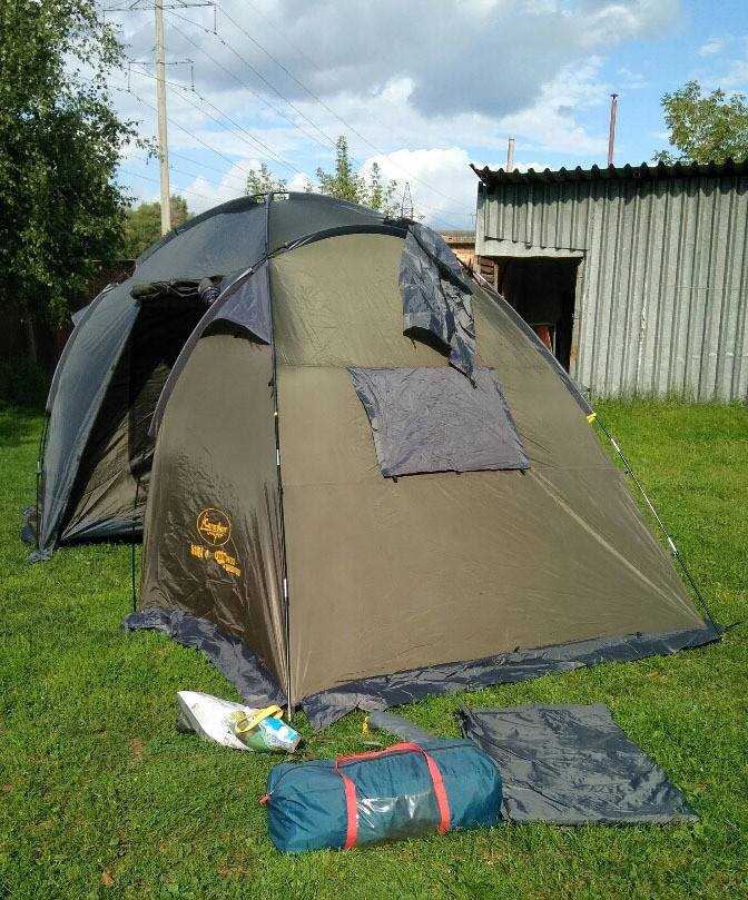 Палатка Canadian Camper SANA 4, цвет forest